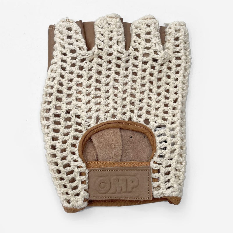 OMP - Tazio Vintage Glove Cream/Brown Leather - SizeM (IB0-0747-A01-010-M) - Image 1
